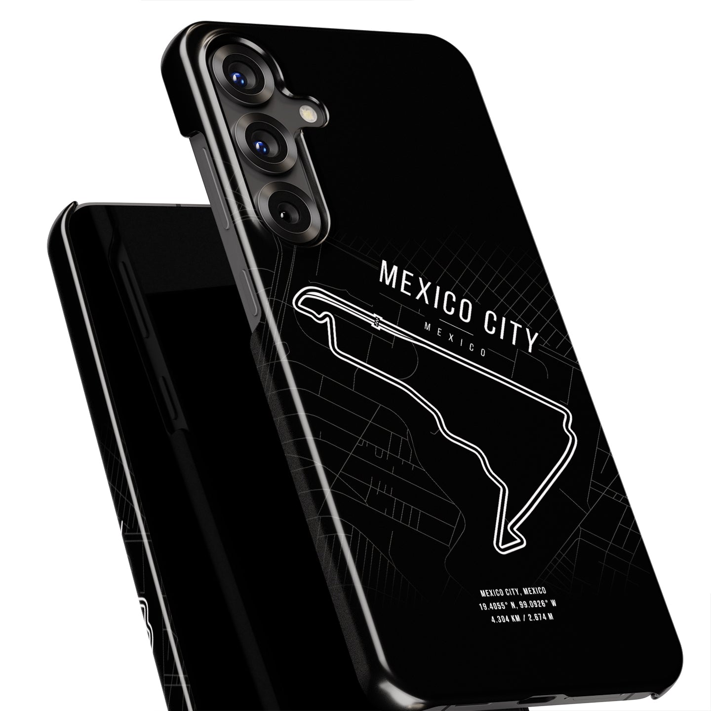 Mexico City F1 Track Map Grand Prix - Samsung Phone Case | DIZZY CASE
