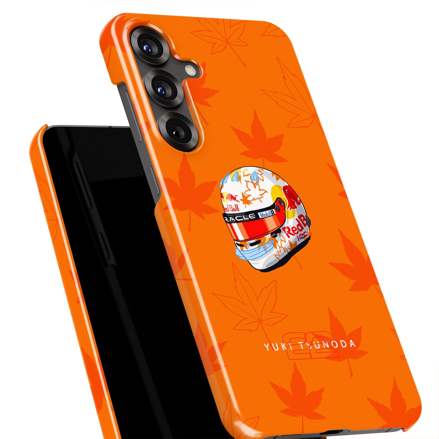 Yuki Tsunoda 2025 Helmet Phone Case – F1 Racing Livery (For Samsung) | DIZZY CASE