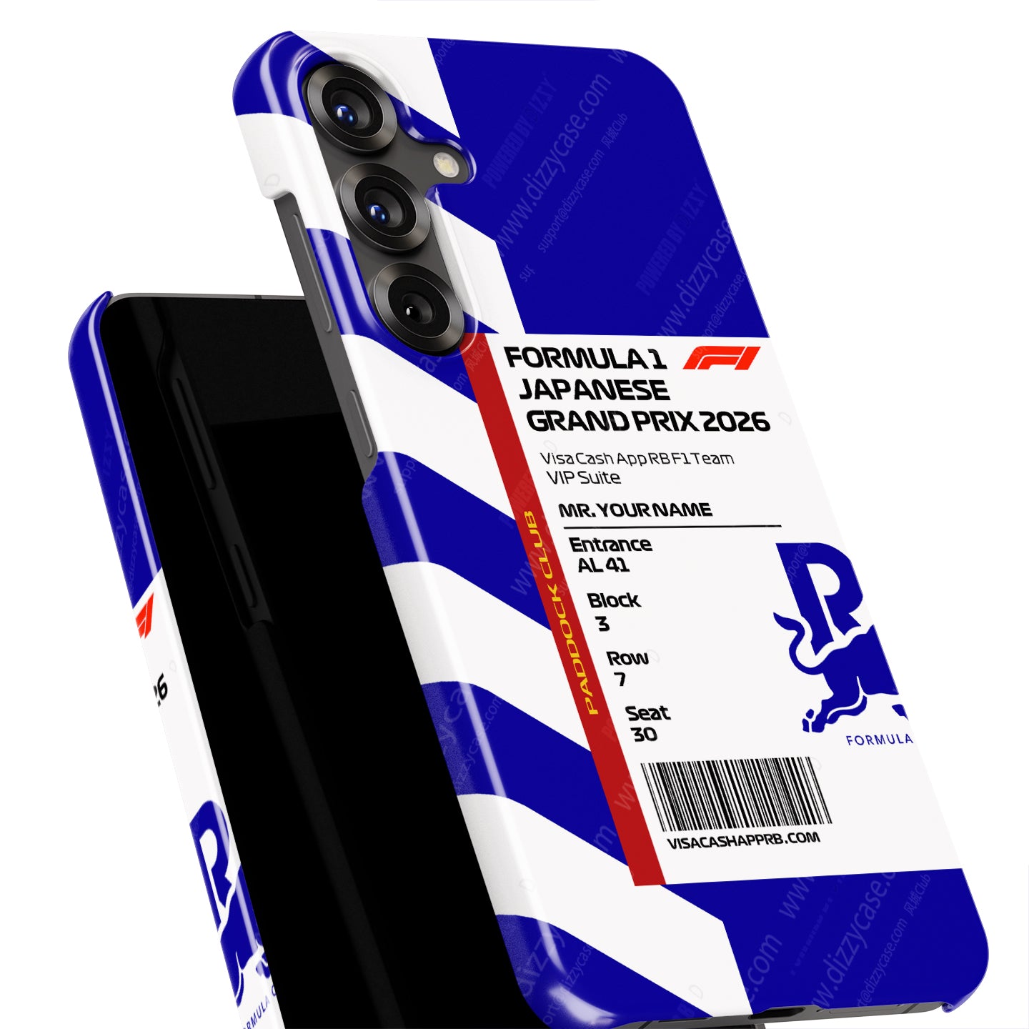 Custom VCARB VIP Pass Samsung Galaxy Case