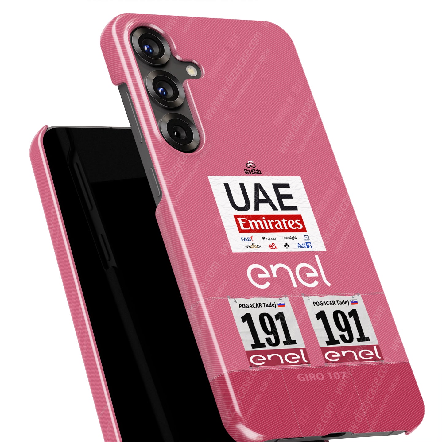 Tadej Pogačar 2024 Pink Jersey Phone Case: Style Meets Protection | DIZZY CASE