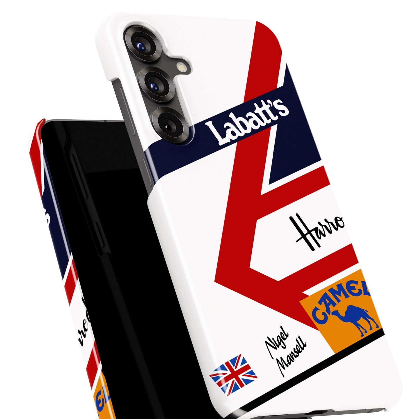 Legendary Nigel Mansell Helmet Case – Samsung Galaxy-Compatible | DIZZY CASE