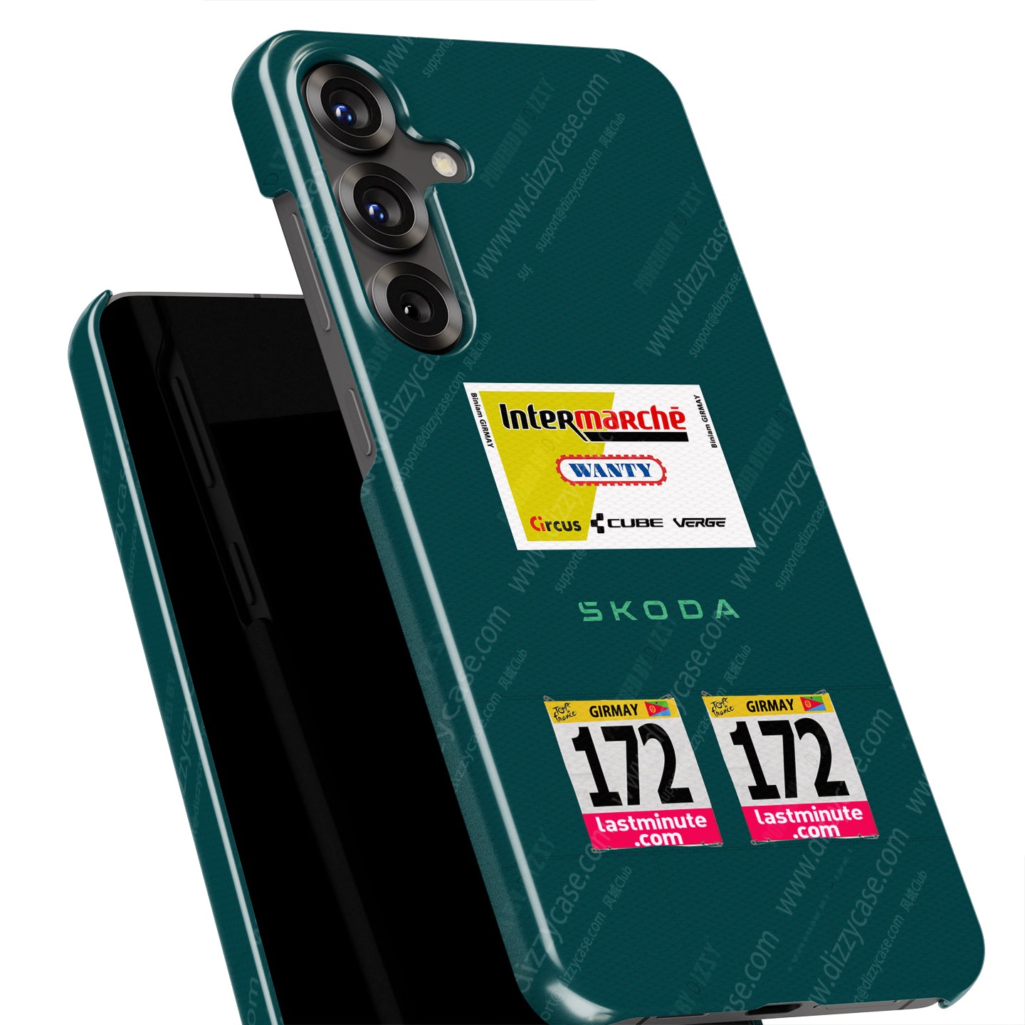 Biniam Girmay Green Jersey Phone Case: Style, Speed, Protection | DIZZY CASE