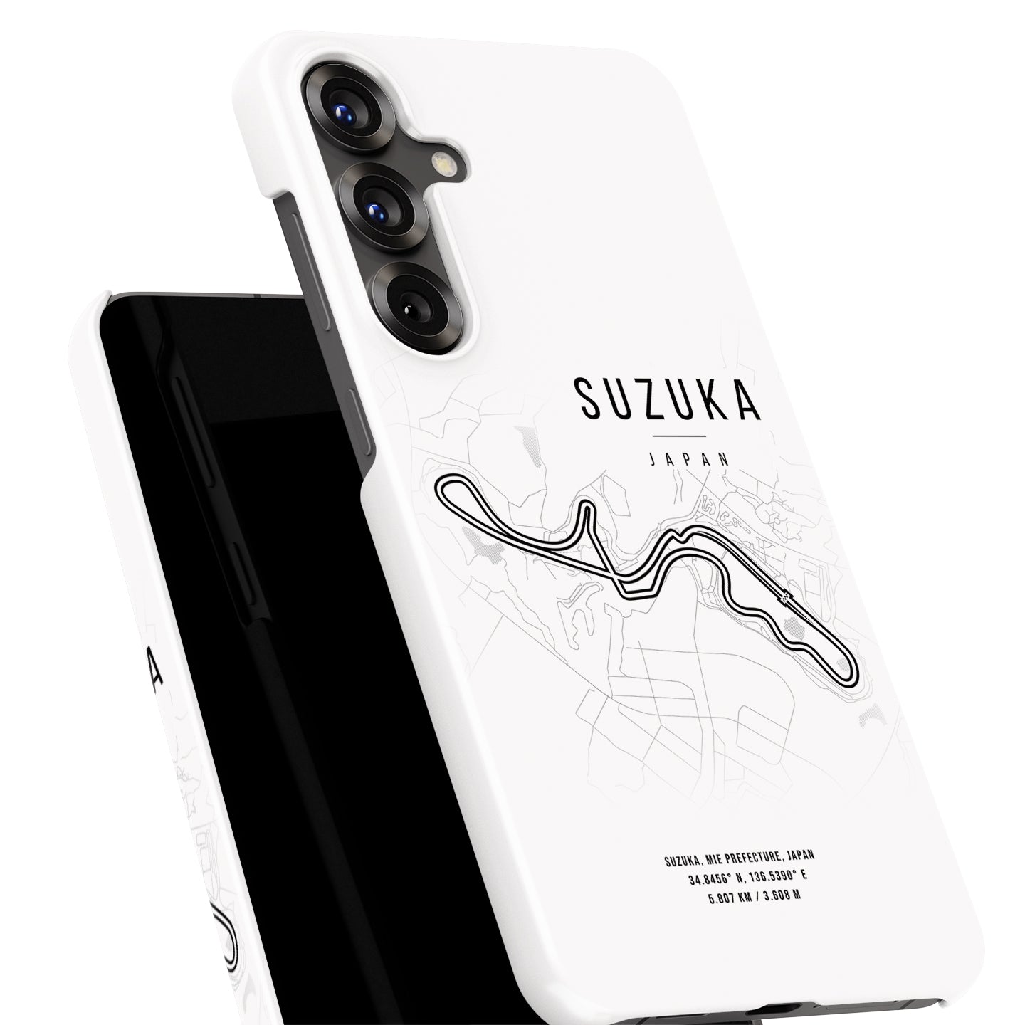 Suzuka Track Map Samsung Case – A Tribute to F1's Racing Legacy | DIZZY CASE