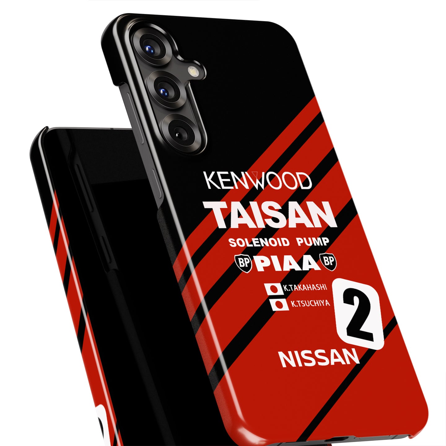 TAISAN BNR32 ADVAN GT-R Livery Phone Case: Bold Racing Style