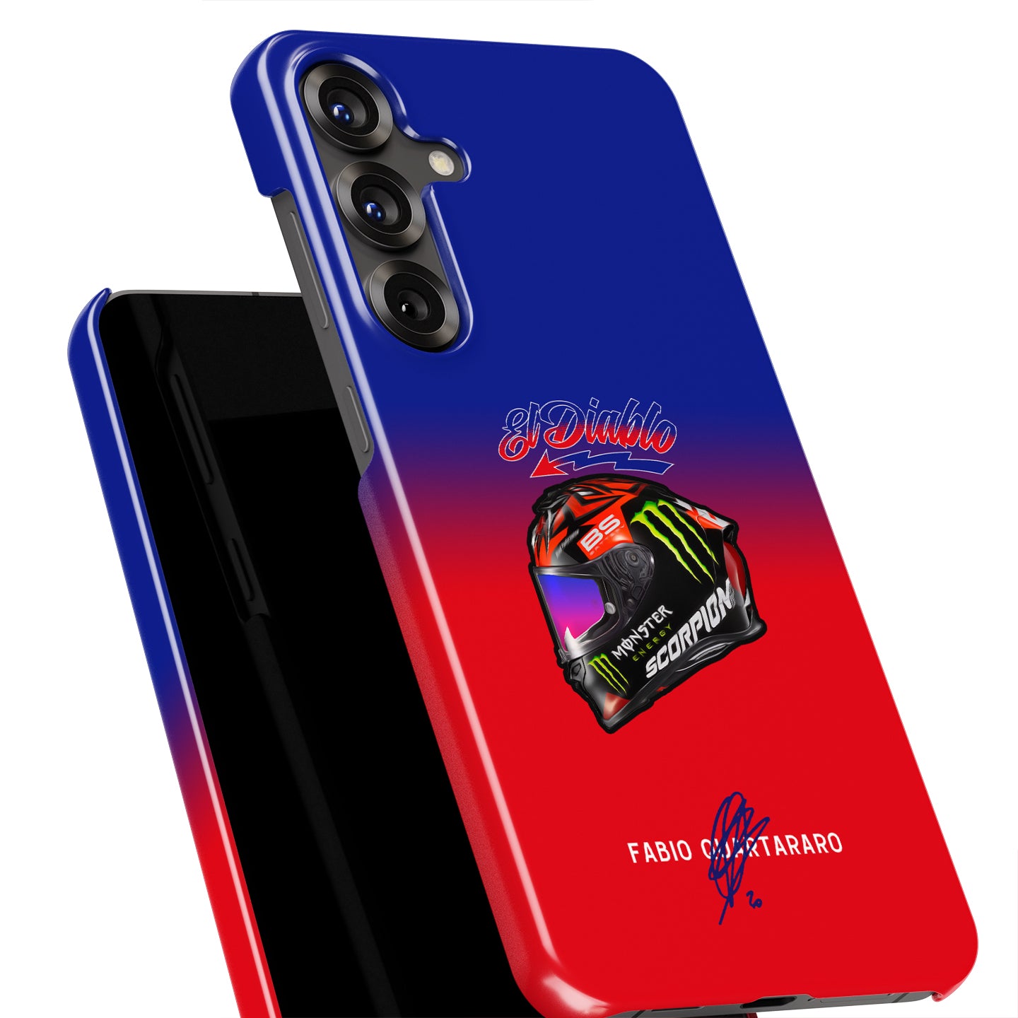 Fabio Quartararo 2022 Helmet Phone Case – MotoGP Style and Protection