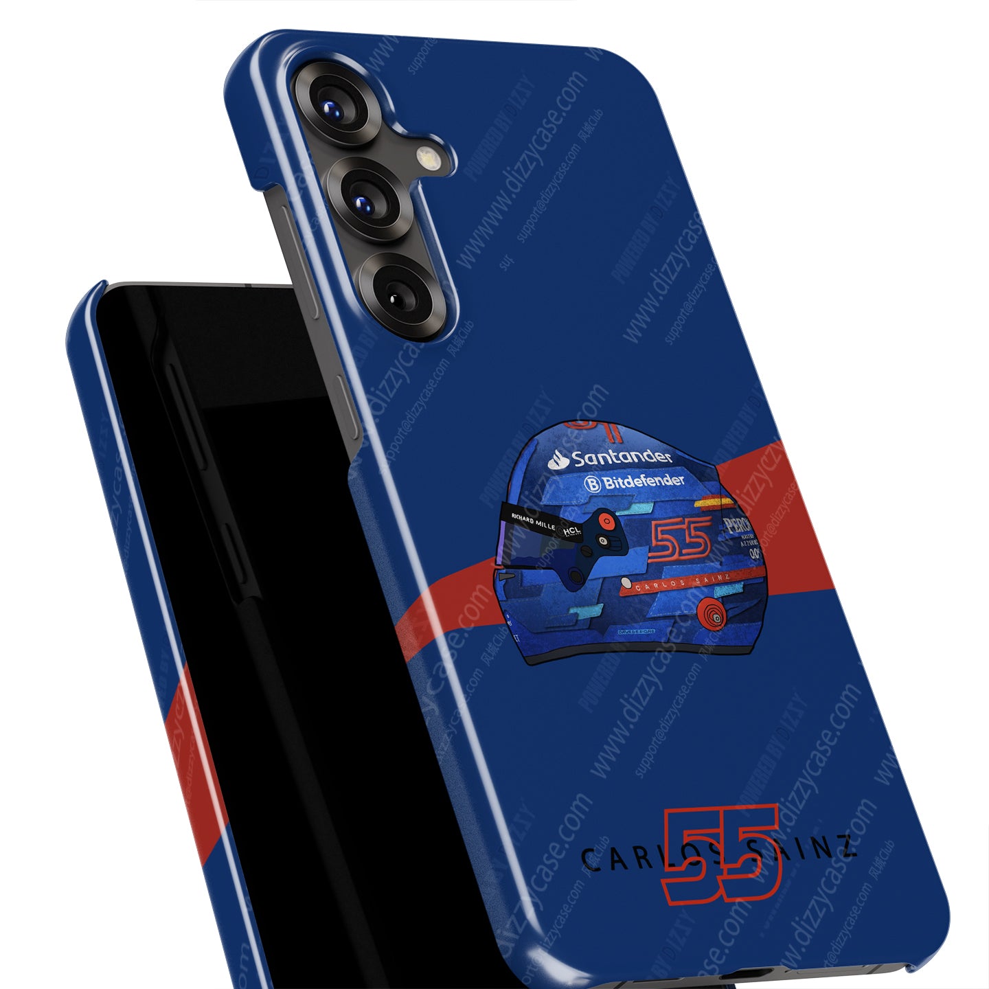 Carlos Sainz 2024 Miami GP Helmet Phone Case – Samsung Models | DIZZY CASE