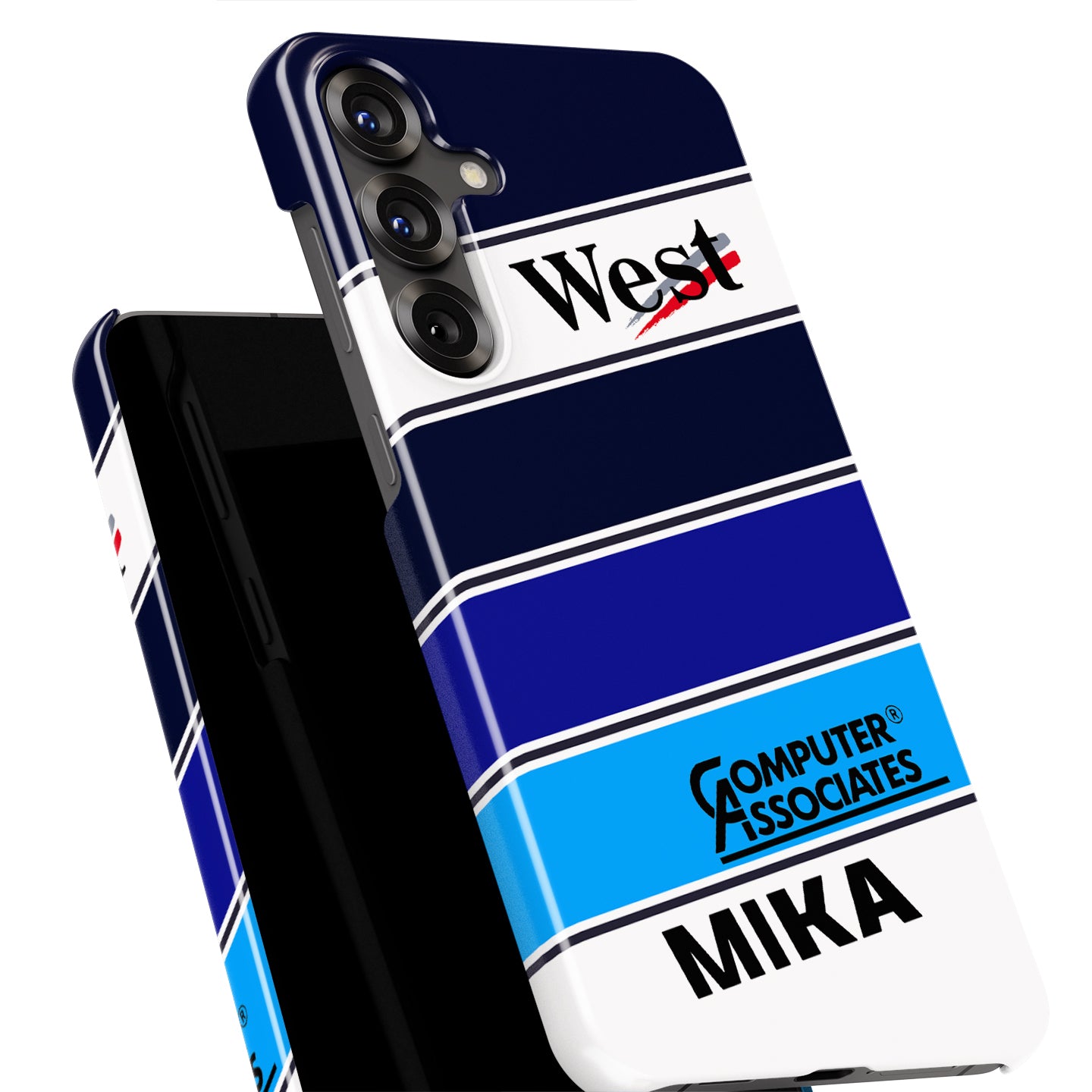 Samsung Galaxy F1 Case - Mika Häkkinen Helmet Design | DIZZY CASE