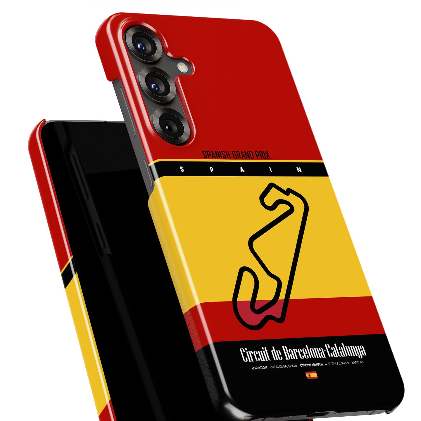Spanish GP Samsung Case – Circuit de Barcelona-Catalunya Map | DIZZY CASE
