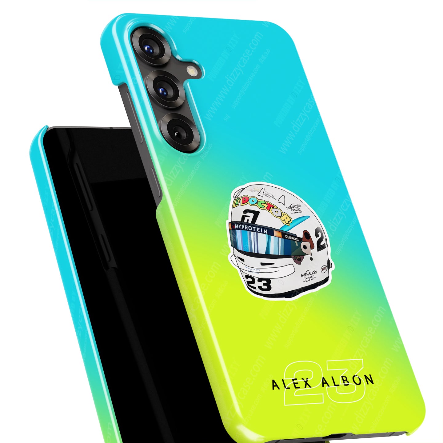 Alex Albon 100th Grand Prix USA Edition Phone Case for Samsung | DIZZY CASE