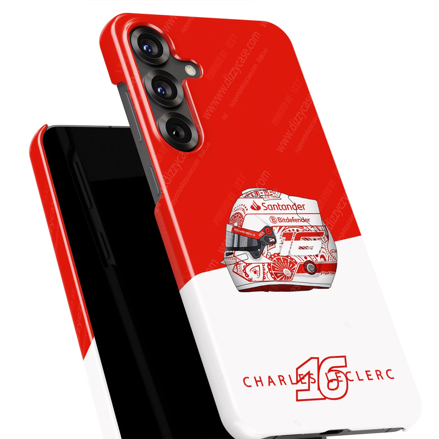 Charles Leclerc Mexico 2024 F1 "Día De Los Muertos" Helmet Phone Case - Samsung Models | DIZZY CASE