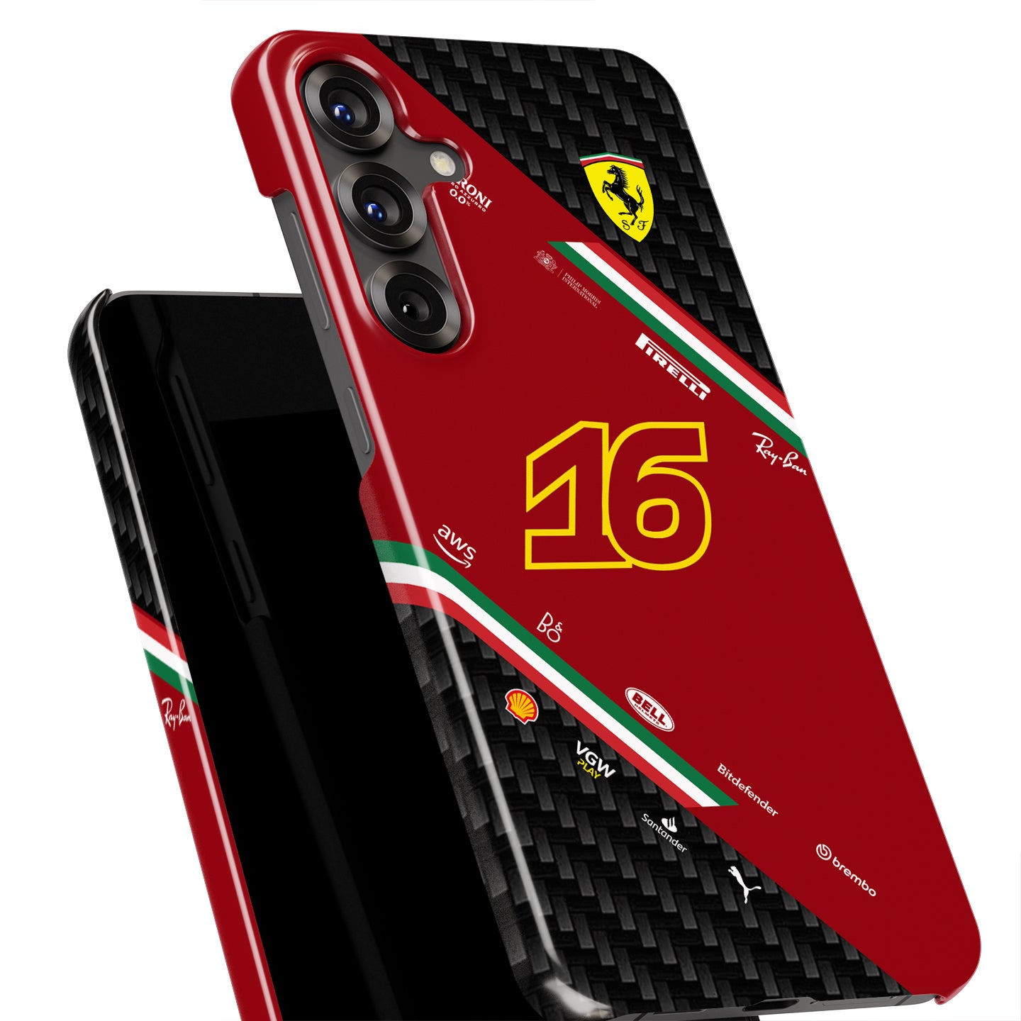 F1 Charles Leclerc Phone Case –  CL16 Edition for Samsung | DIZZY CASE