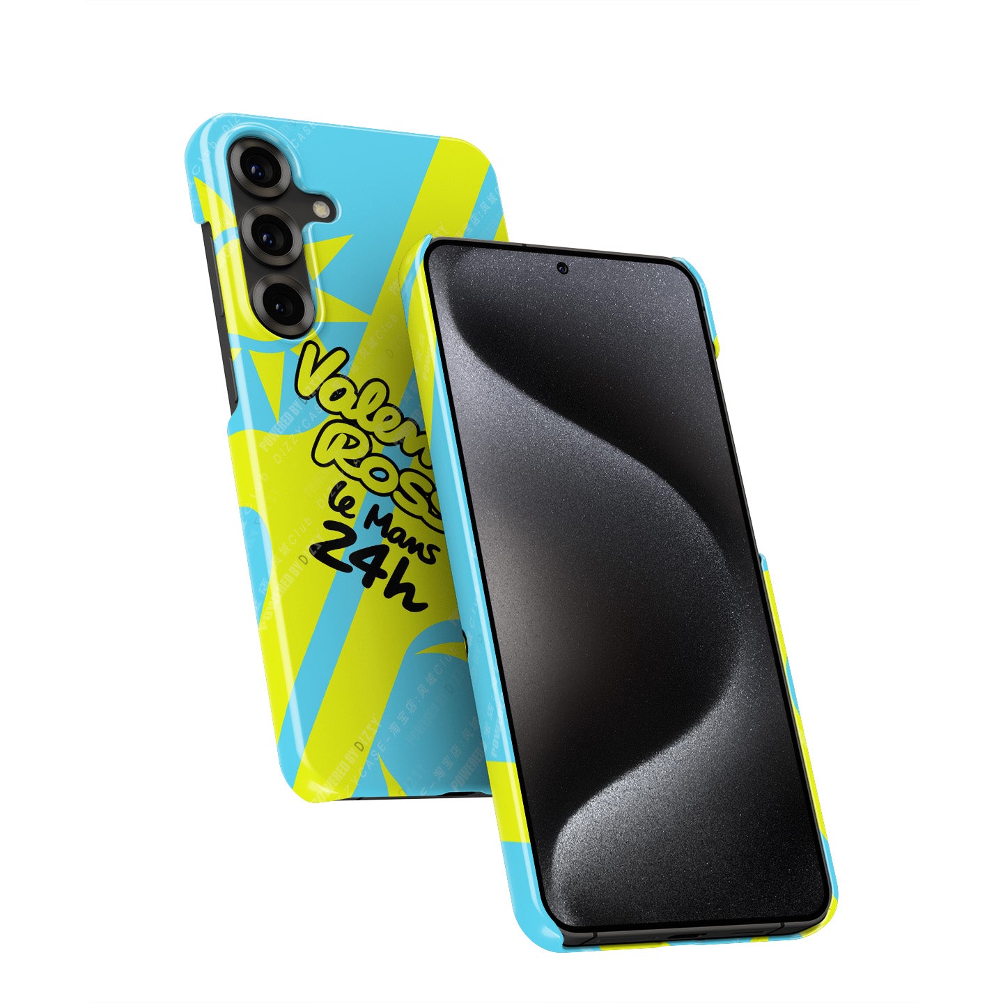 Valentino Rossi 2024 Le Mans 24H Helmet Phone Case – BMW M4 GT3 Tribute for Samsung