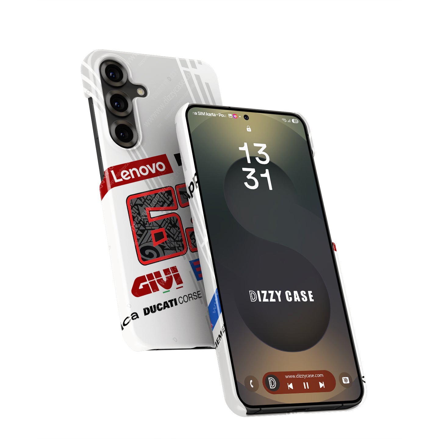 Pecco Bagnaia #63 Prototype White - Samsung Galaxy Case