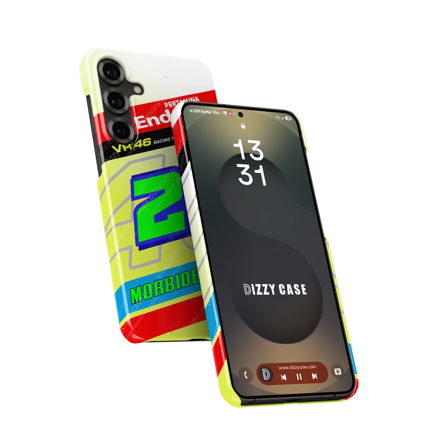 Franky Morbidelli #21 Neon Racing Case - Samsung Galaxy