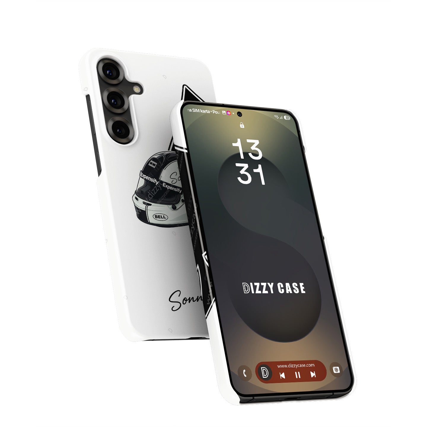 Sonny Hayes “F1: The Movie” Helmet Edition Phone Case – Tribute Design for Samsung Galaxy