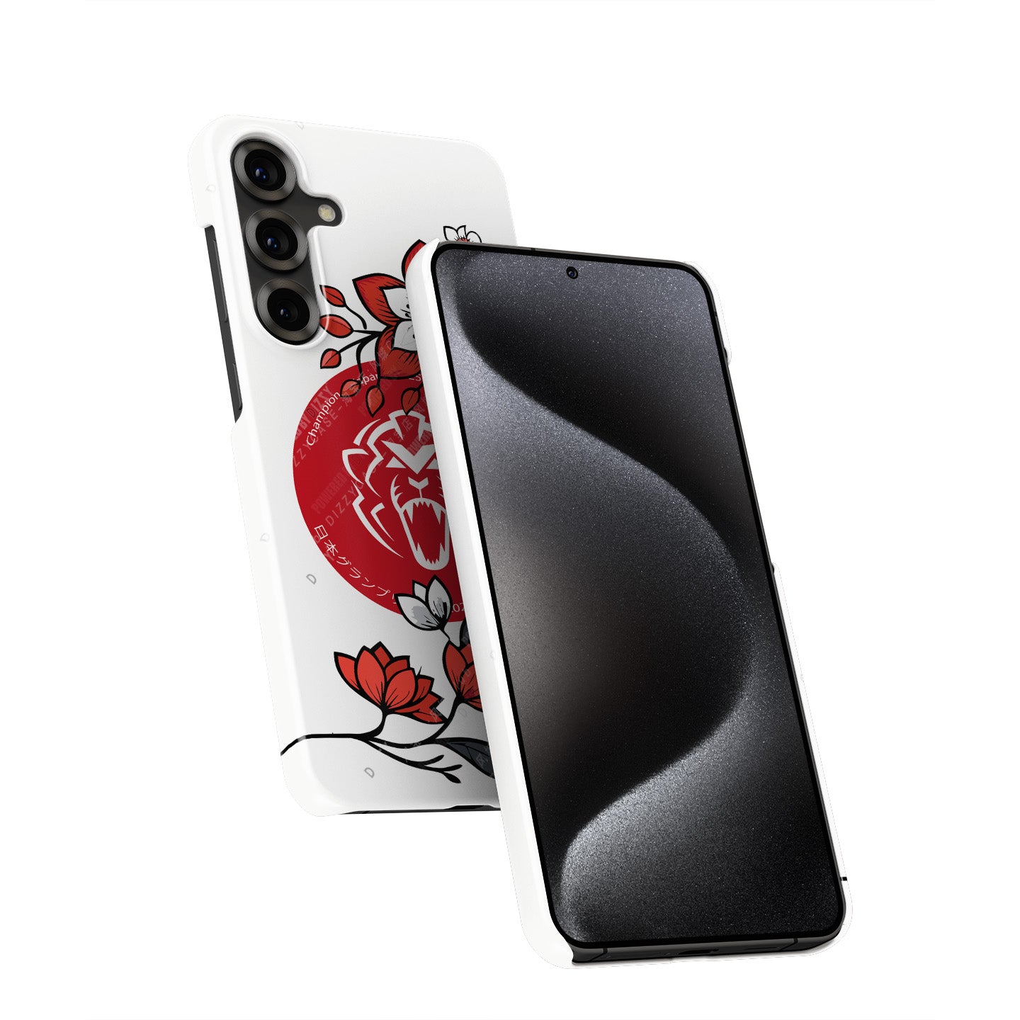 Max Verstappen 2025 F1 Japanese GP Helmet Edition Phone Case – Sakura Spirit Design (Samsung)