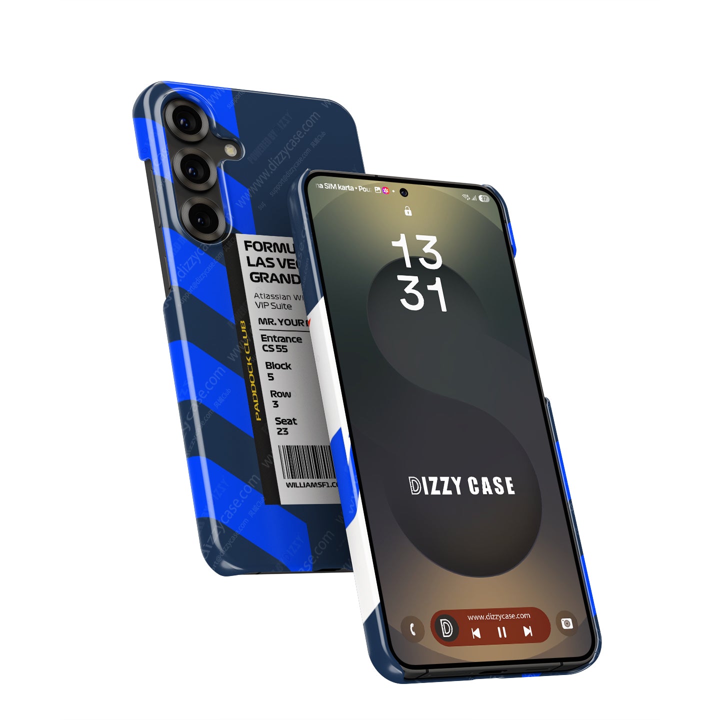 Custom Williams VIP Pass Samsung Galaxy Case