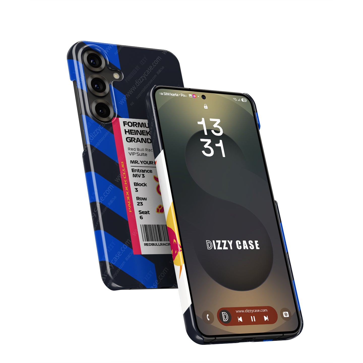 Custom Red Bull VIP Pass Samsung Galaxy Case