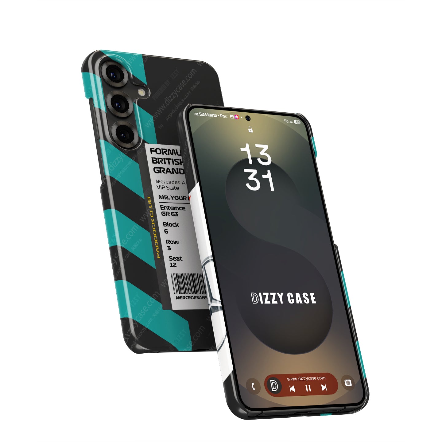 Custom Mercedes VIP Pass Samsung Galaxy Case