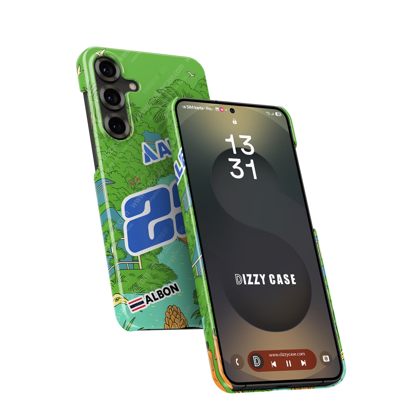 Alex Albon 2025 Singapore GP Helmet Samsung Phone Case – UNICEF Charity Edition for Galaxy