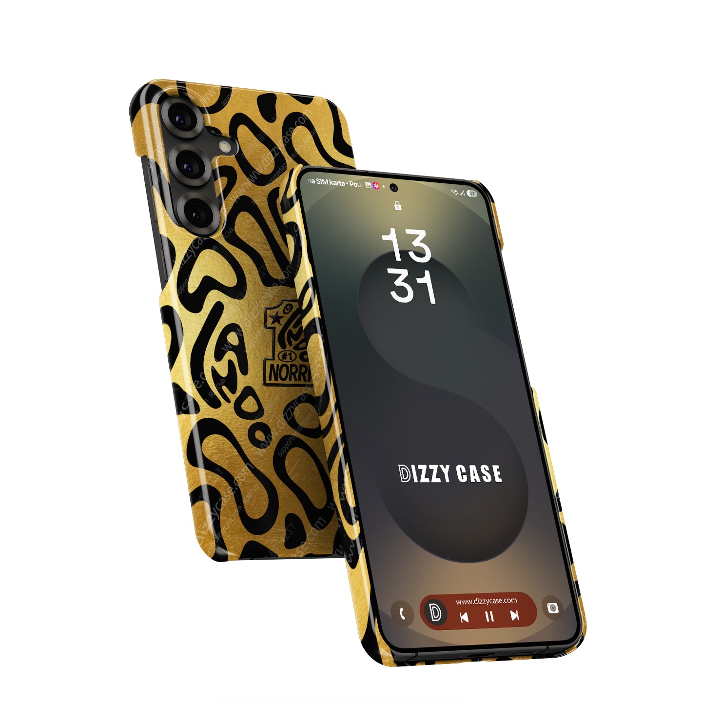 Lando Norris LN1 Black Gold Livery - Samsung Galaxy Case