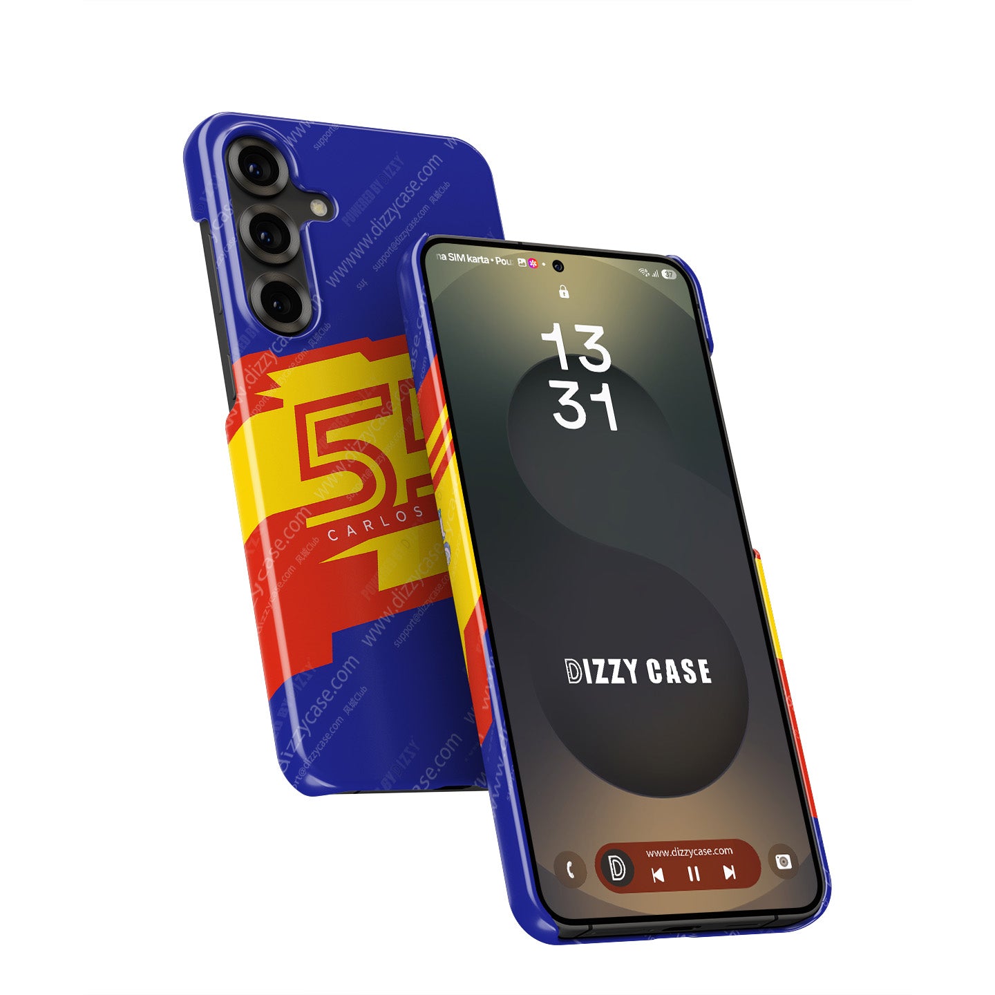 Carlos Sainz 2025 Williams Helmet Edition Phone Case – Spanish Spirit Design for Samsung Galaxy