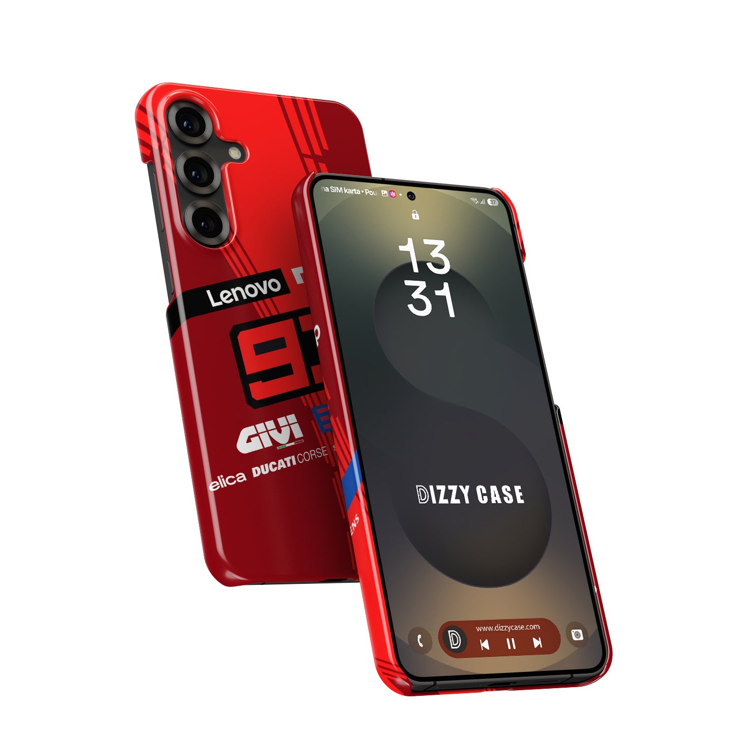 Marc Márquez 93 Ducati Racing Phone Case – MotoGP Inspired Design for Samsung | DIZZY CASE