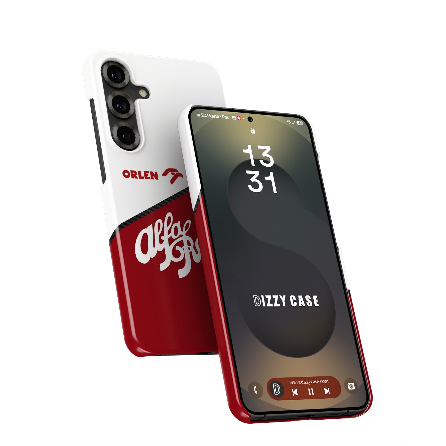 Funda para teléfono SAMSUNG con librea Alfa Romeo F1 C42