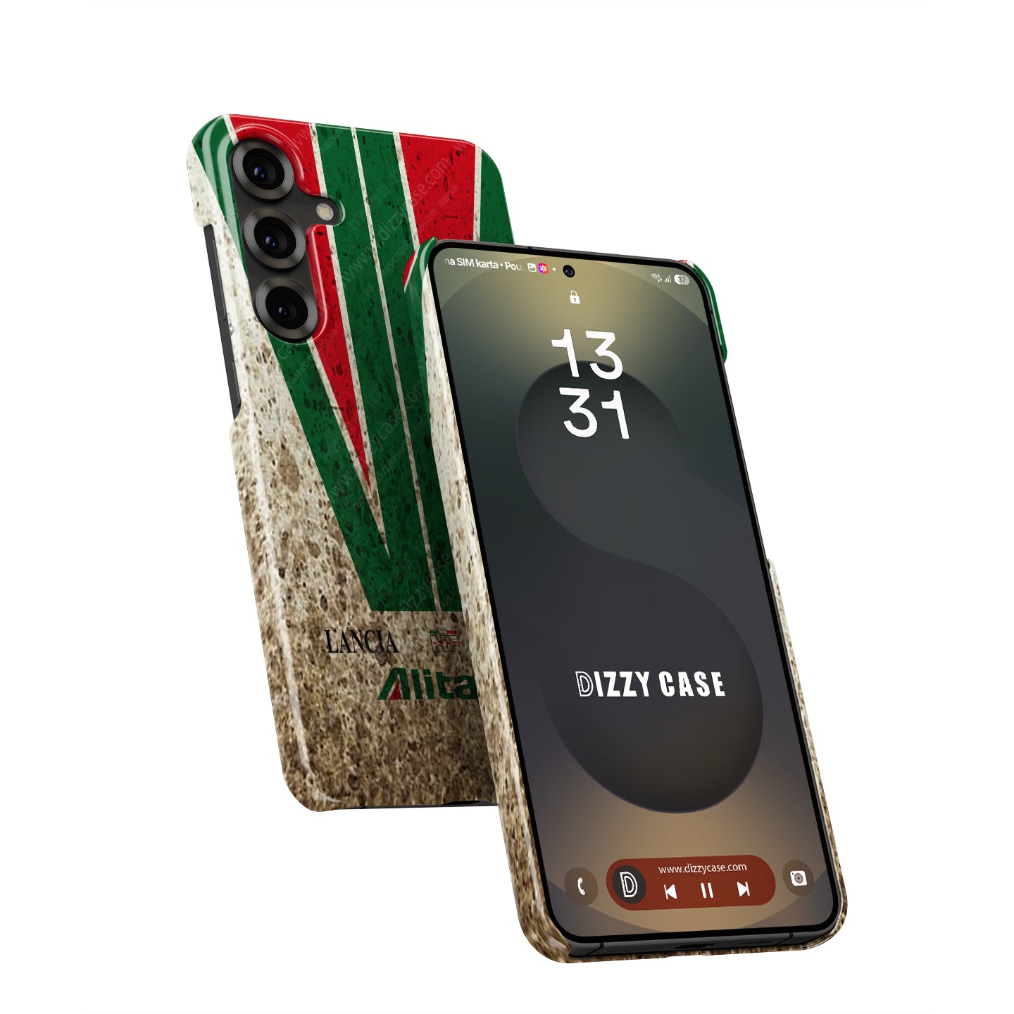 1975 Lancia Stratos HF Track Livery Phone Case - Iconic Rally Style