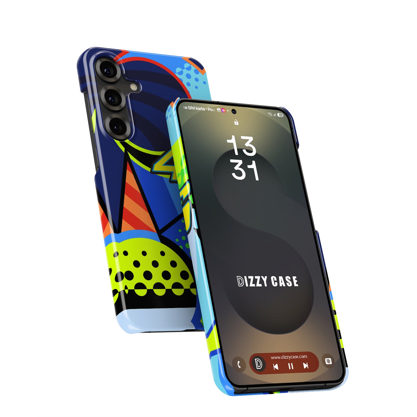 Celebrate Valentino Rossi with the Winter Test 2020 Helmet Phone Case | DIZZY CASE
