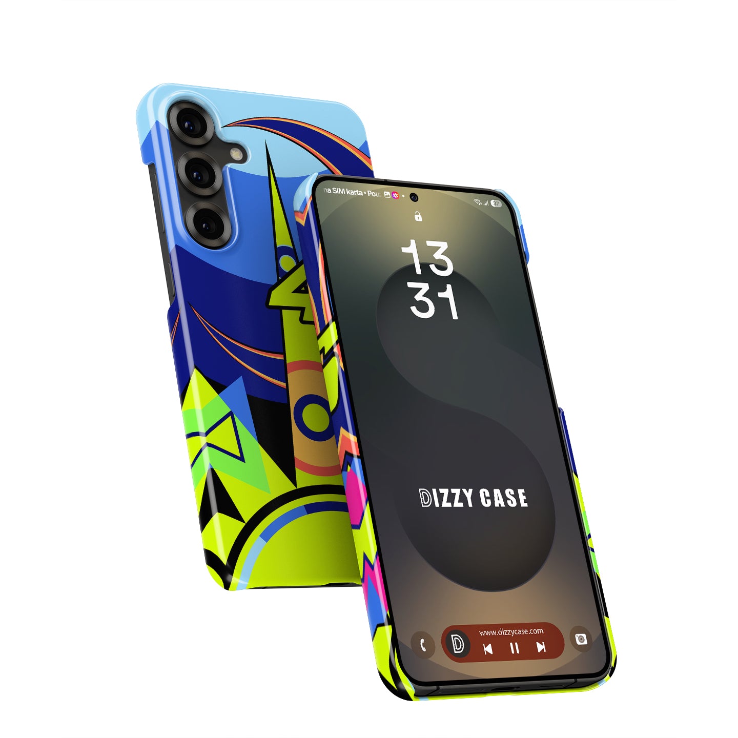 Valentino Rossi Sun And Moon 2016 Helmet Livery Phone Case - Samsung Models | DIZZY CASE
