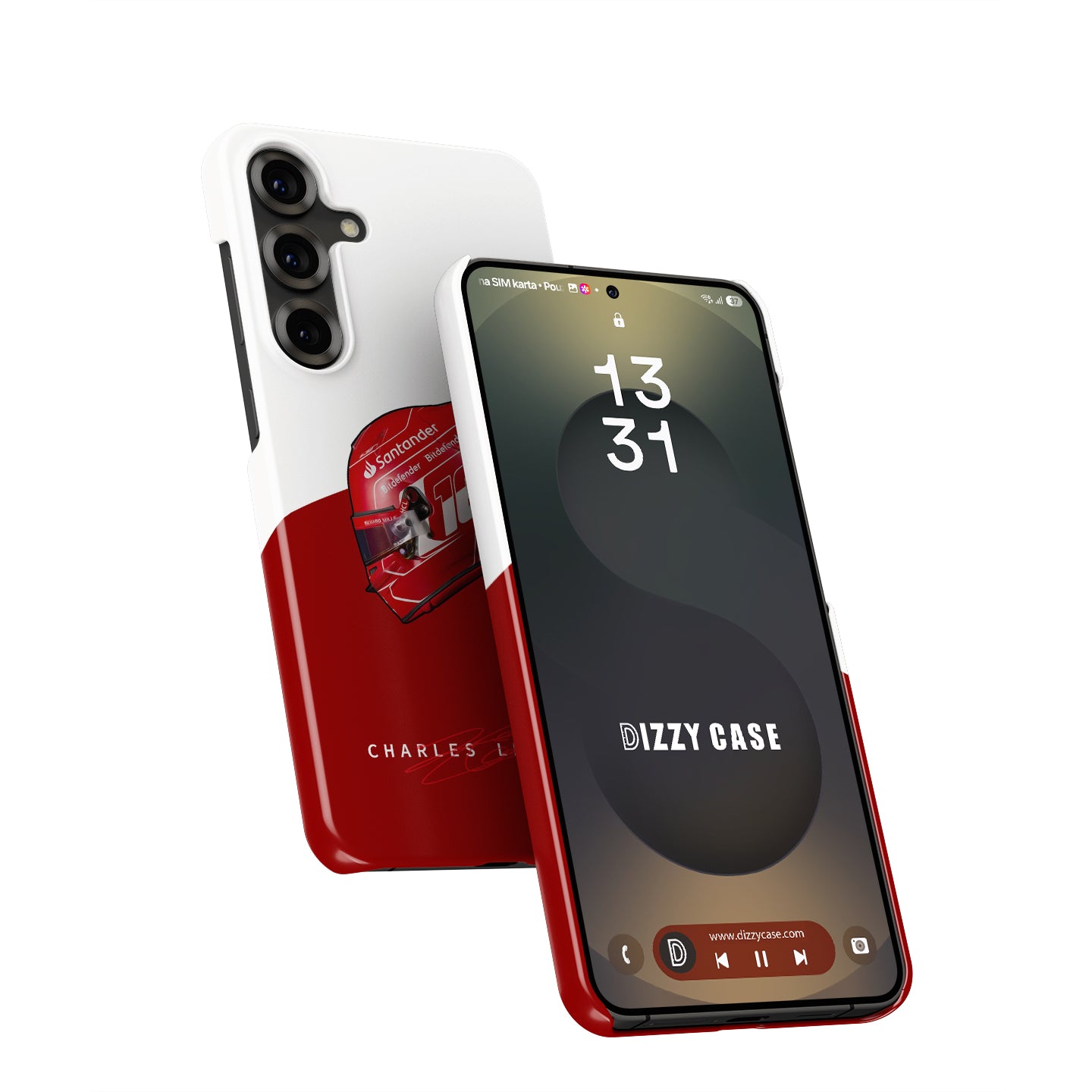 Charles Leclerc 2023 Helmet Case - Samsung Edition | DIZZY CASE