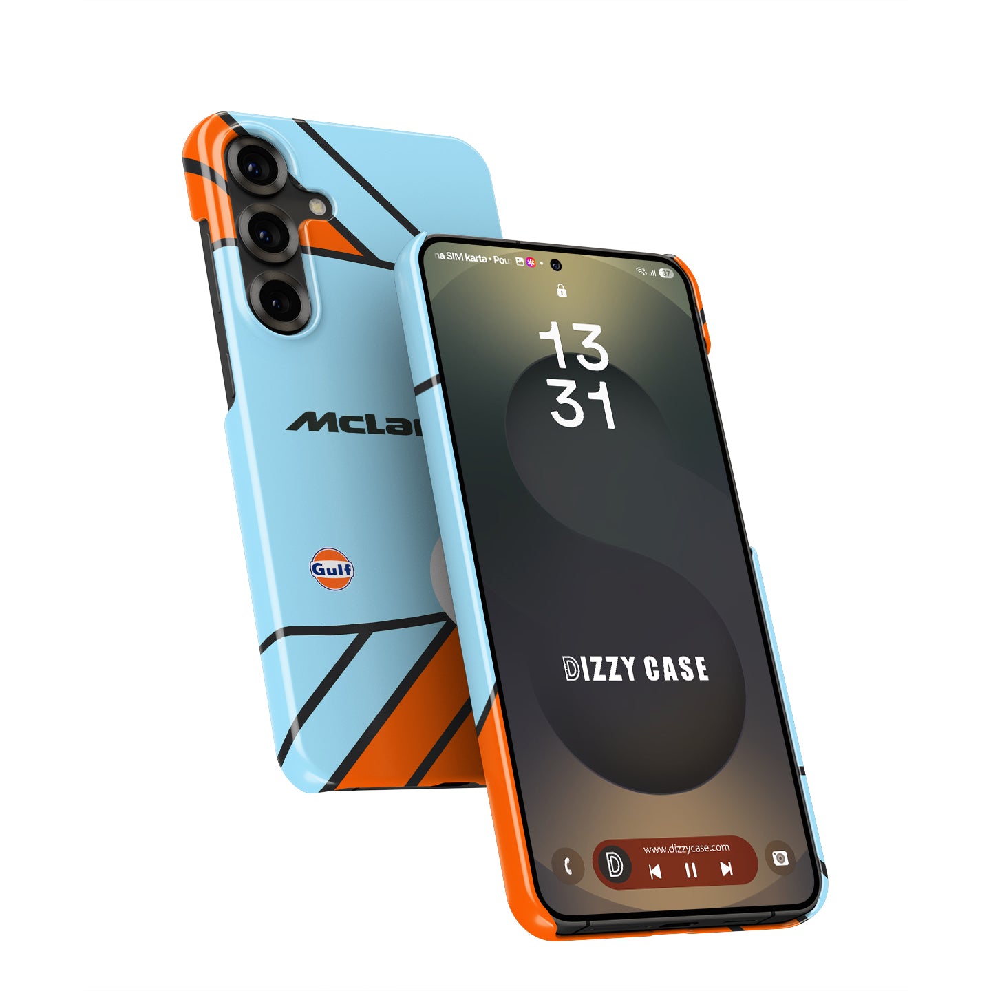 Formula 1 McLaren Gulf Livery Samsung Case – Ricciardo Racing Legacy | DIZZY CASE