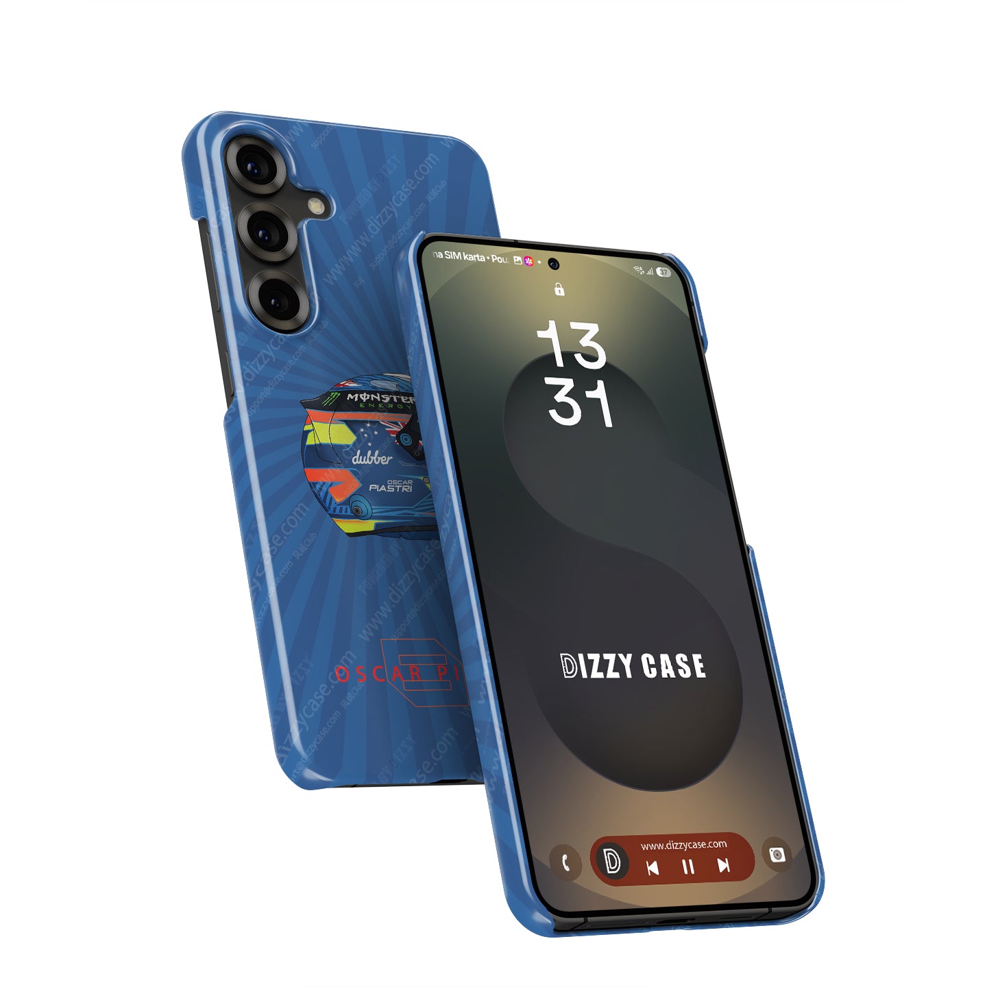 McLaren F1 Oscar Piastri 2024 Helmet Phone Case for Samsung | DIZZY CASE