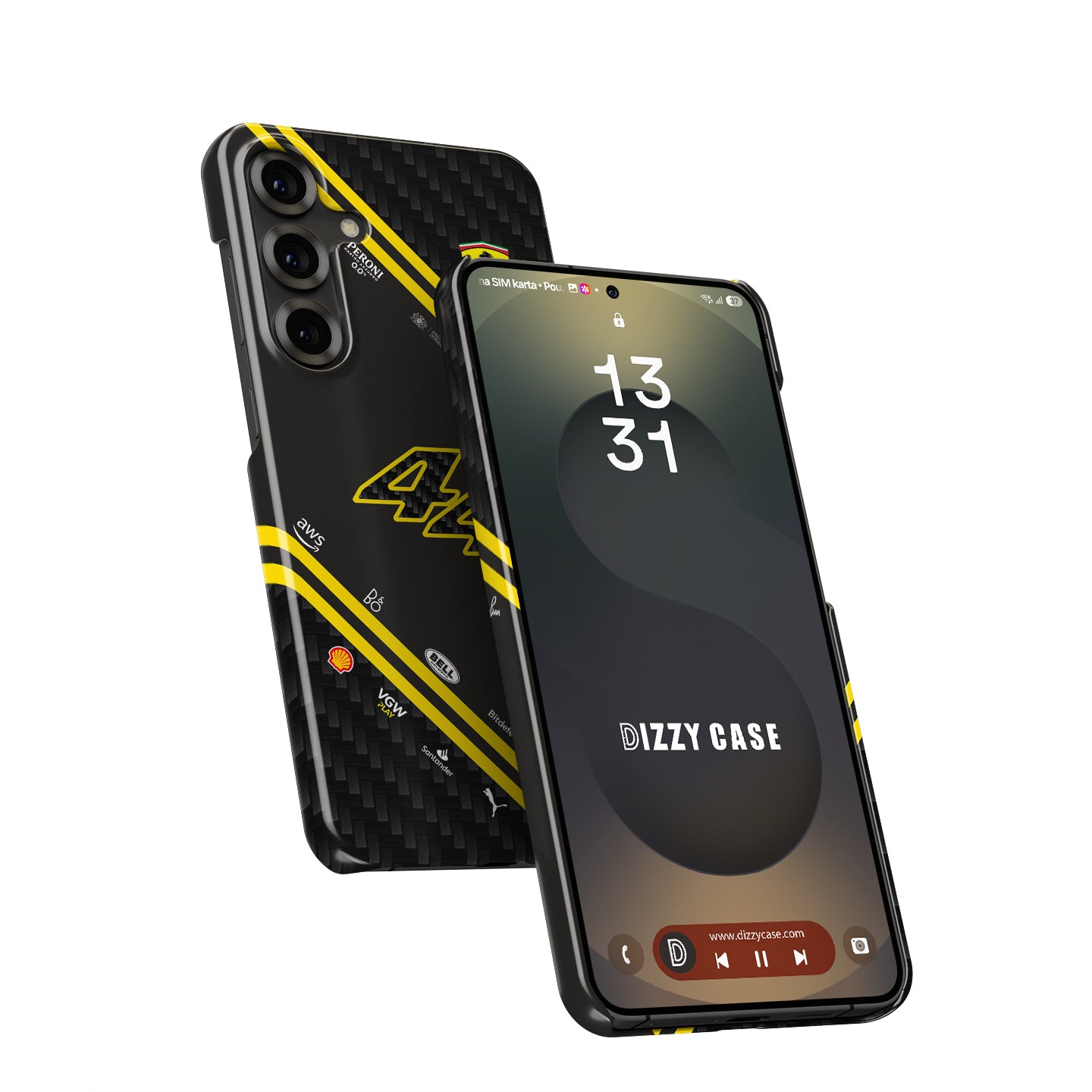 For F1 Fans: Lewis Hamilton LH44 Samsung Phone Case | DIZZY CASE