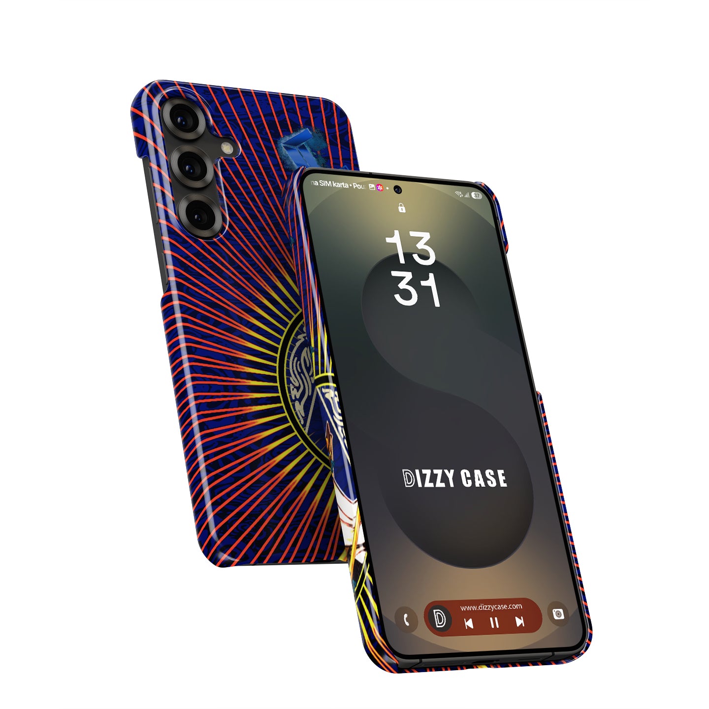 CSGO/CS2 Phone Case - M4A4 | The Emperor Skin with TITAN Stickers - Samsung Models