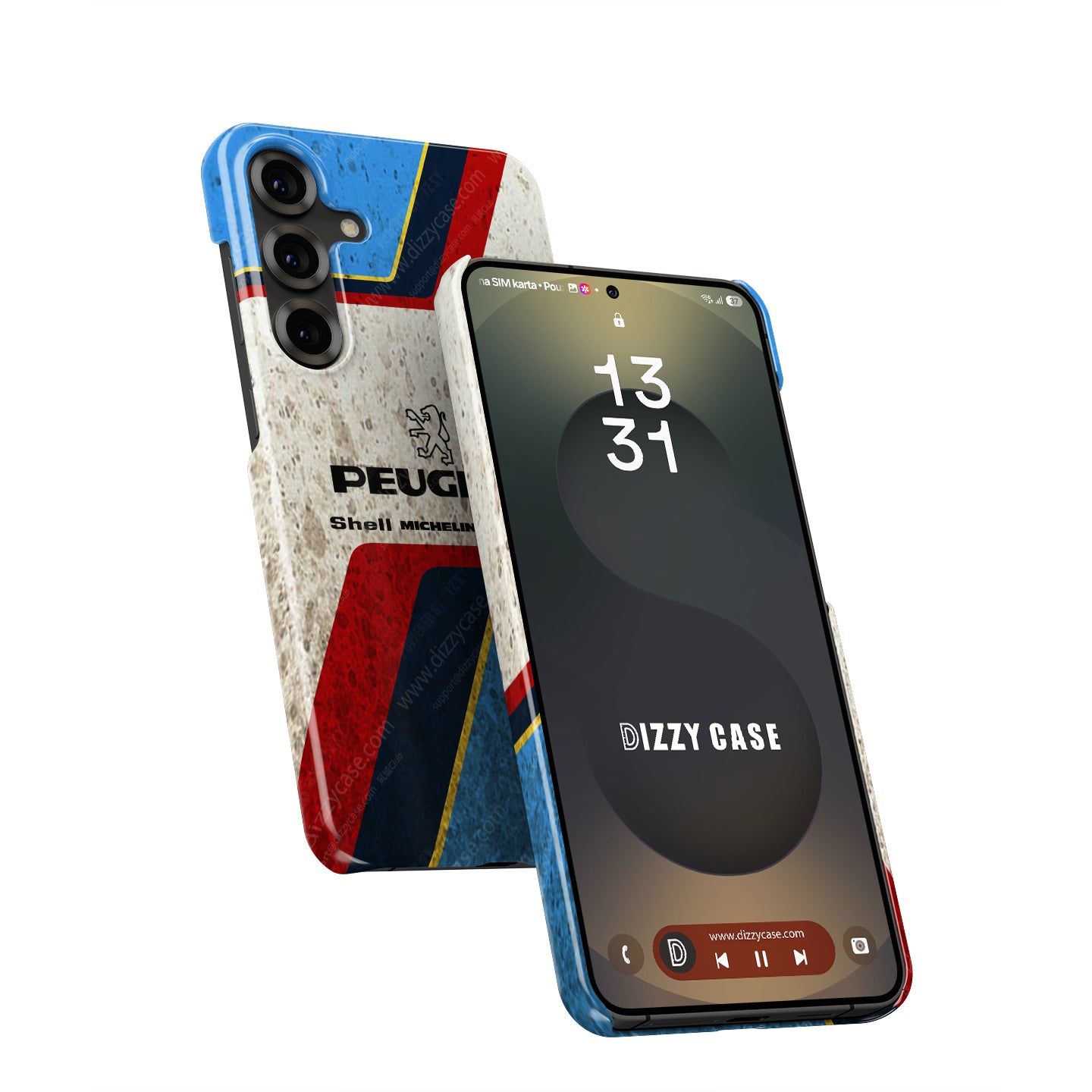 1985 Peugeot 205 T16 Rally Livery Phone Case - Iconic Rally Design | DIZZY CASE