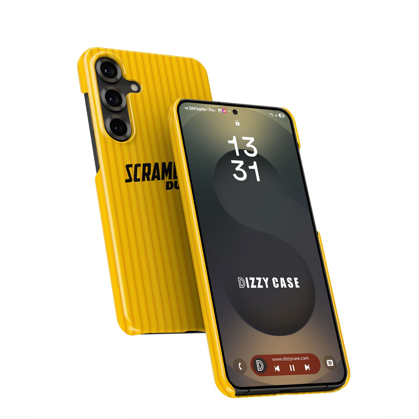 Scrambler Ducati Yellow Livery Phone Case: Sleek Style, Tough Protection