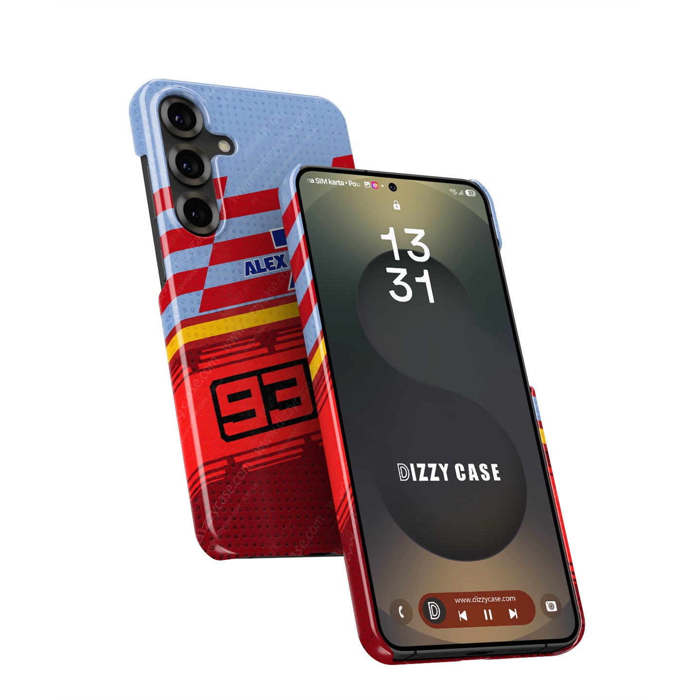 Márquez Brothers Ducati Tribute Phone Case – Dual Racer Design (for Samsung)