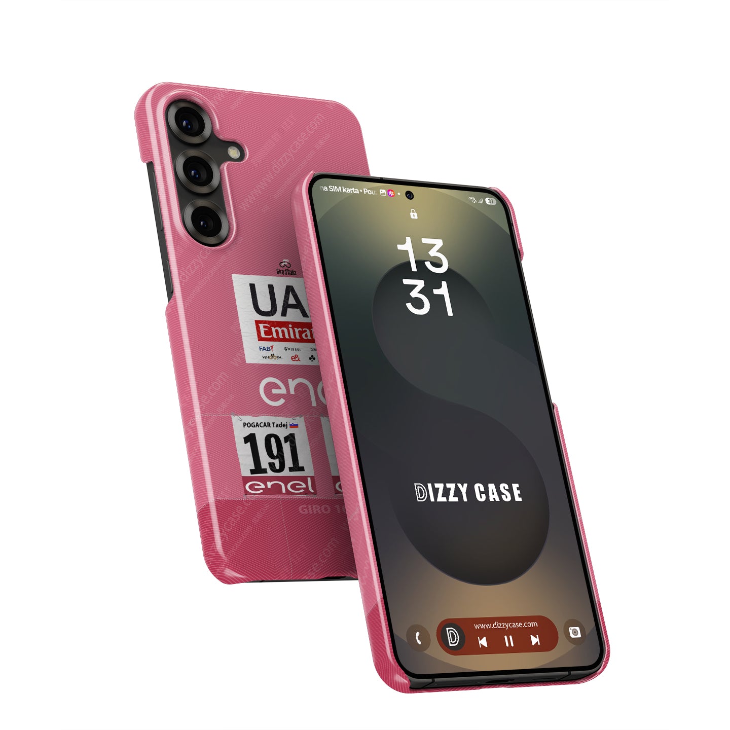 Tadej Pogačar 2024 Pink Jersey Phone Case: Style Meets Protection | DIZZY CASE