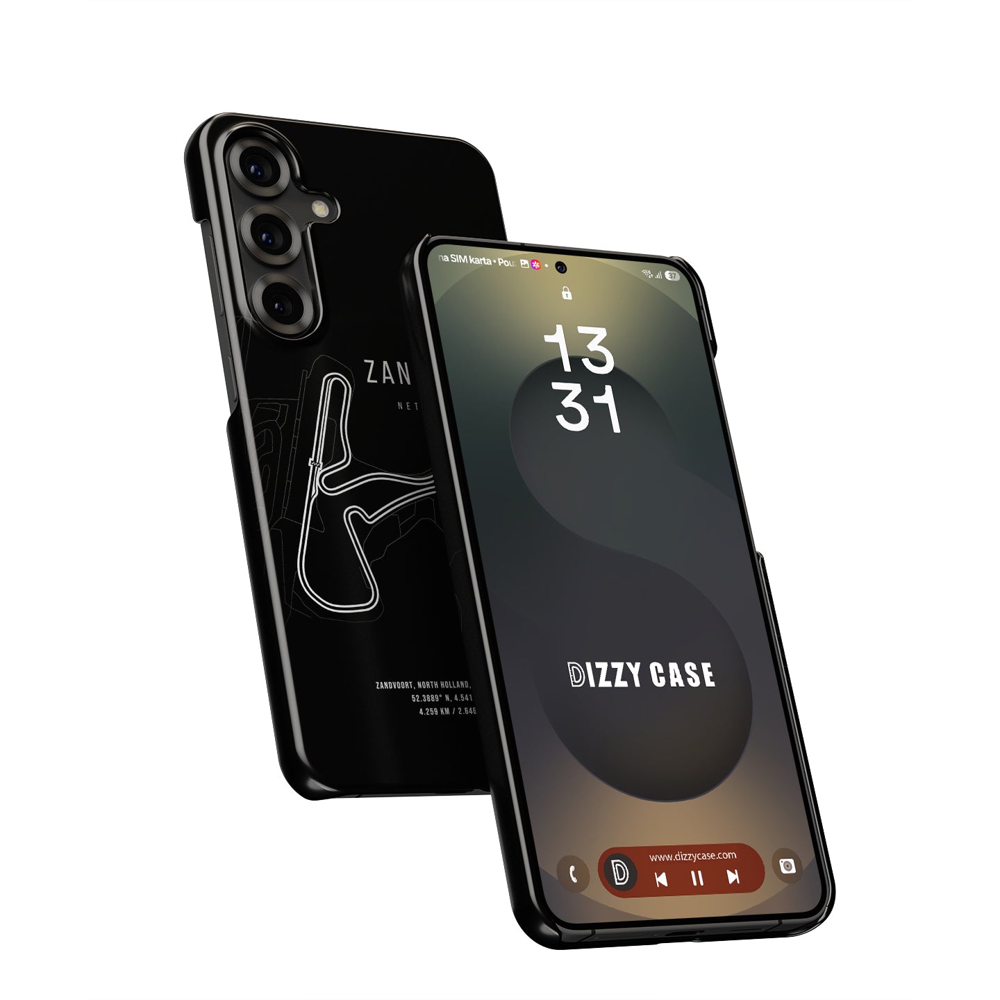 Zandvoort F1 Track Map Samsung Phone Case | DIZZY CASE