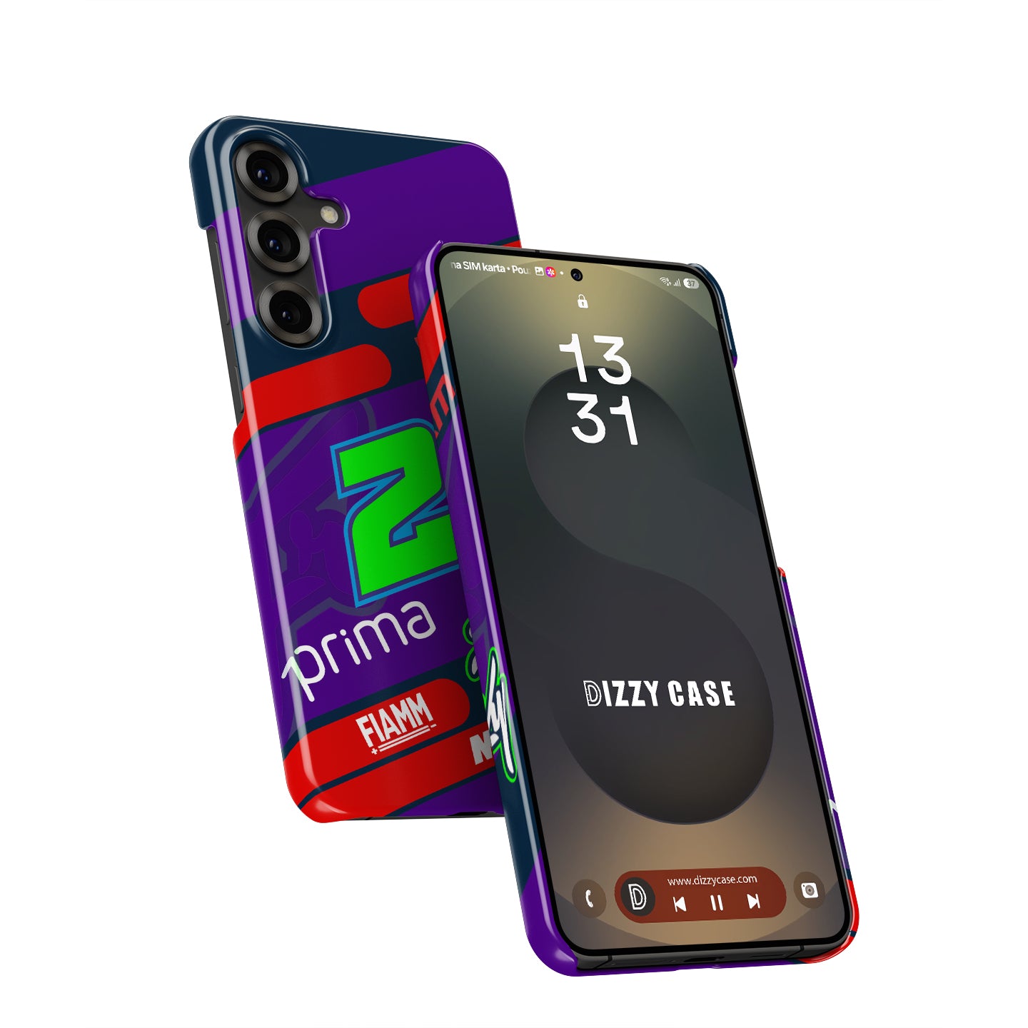 Ride with Franco Morbidelli: 2024 Ducati MotoGP Phone Case