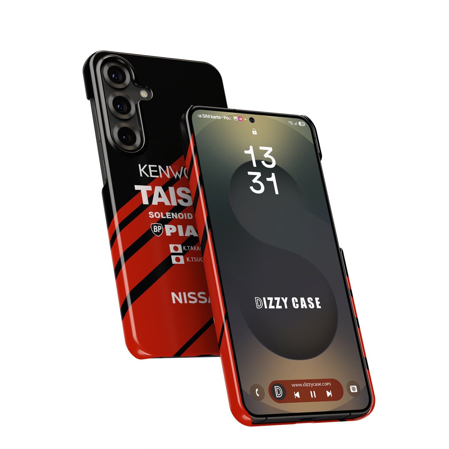 TAISAN BNR32 ADVAN GT-R Livery Phone Case: Bold Racing Style