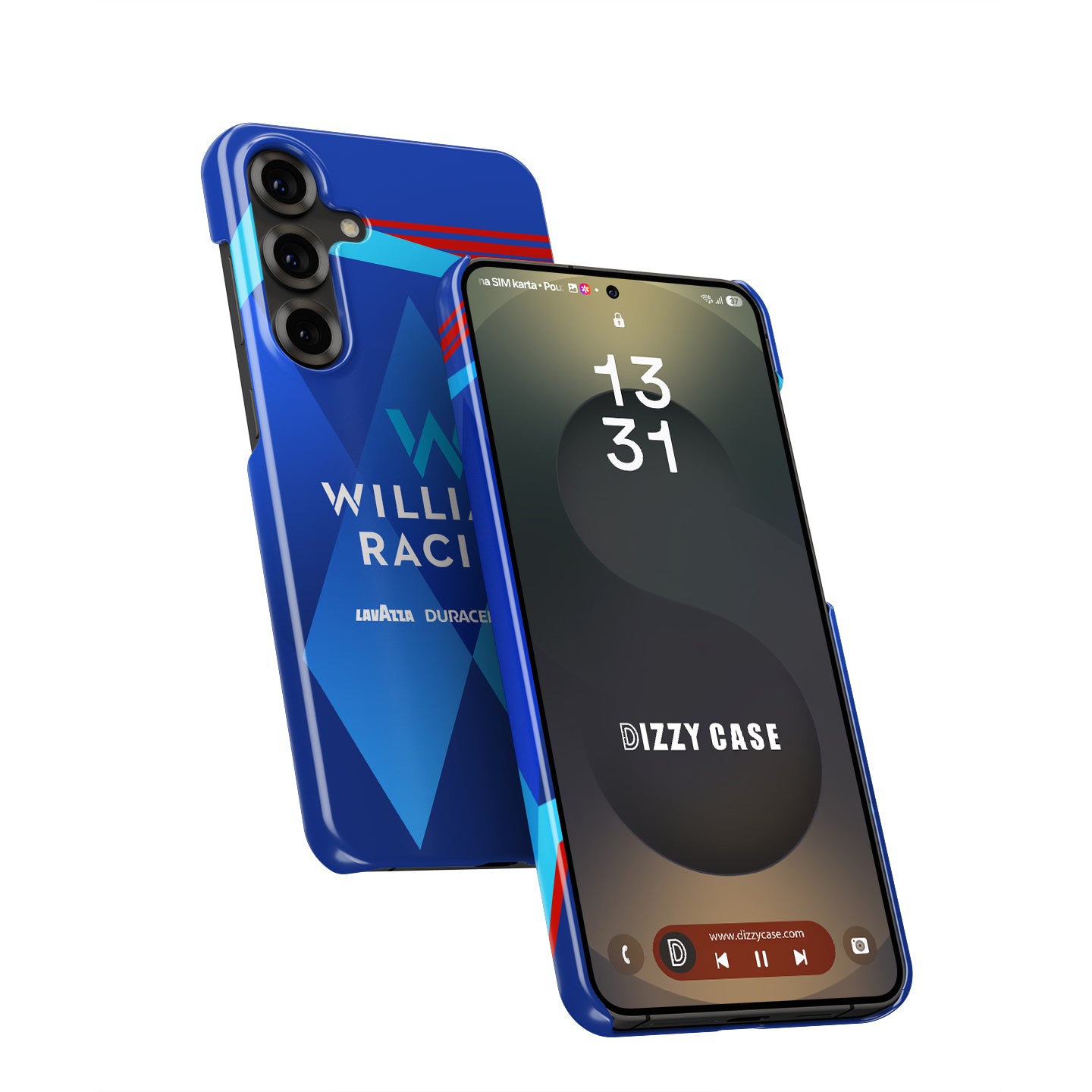 2022 FW44 Williams Racing Samsung Galaxy Case – F1 Edition | DIZZY CASE