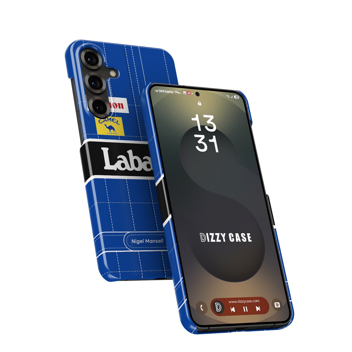 Nigel Mansell 1992 F1 Champion Samsung Galaxy Case - Snap & Tough | DIZZY CASE