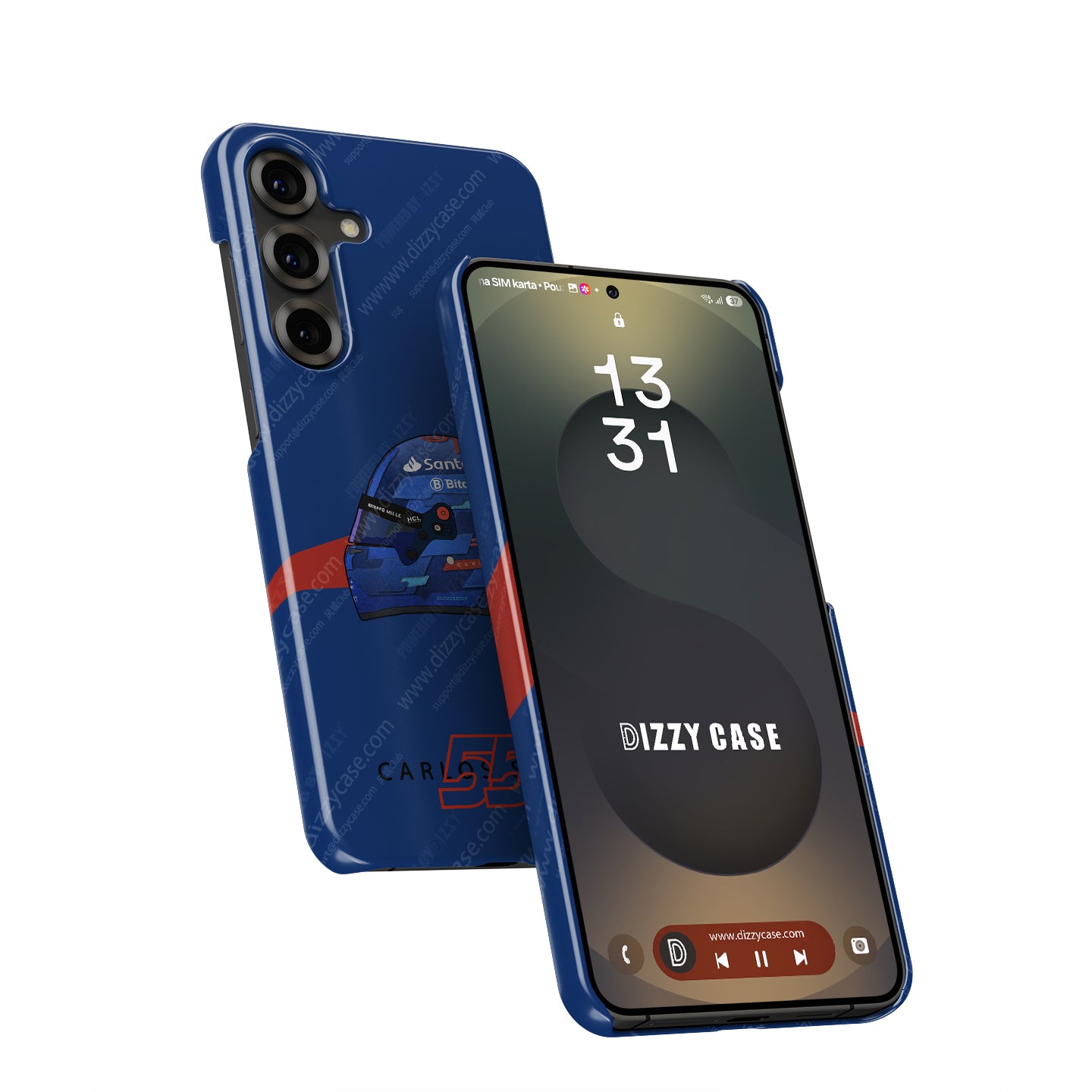 Carlos Sainz 2024 Miami GP Helmet Phone Case – Samsung Models | DIZZY CASE