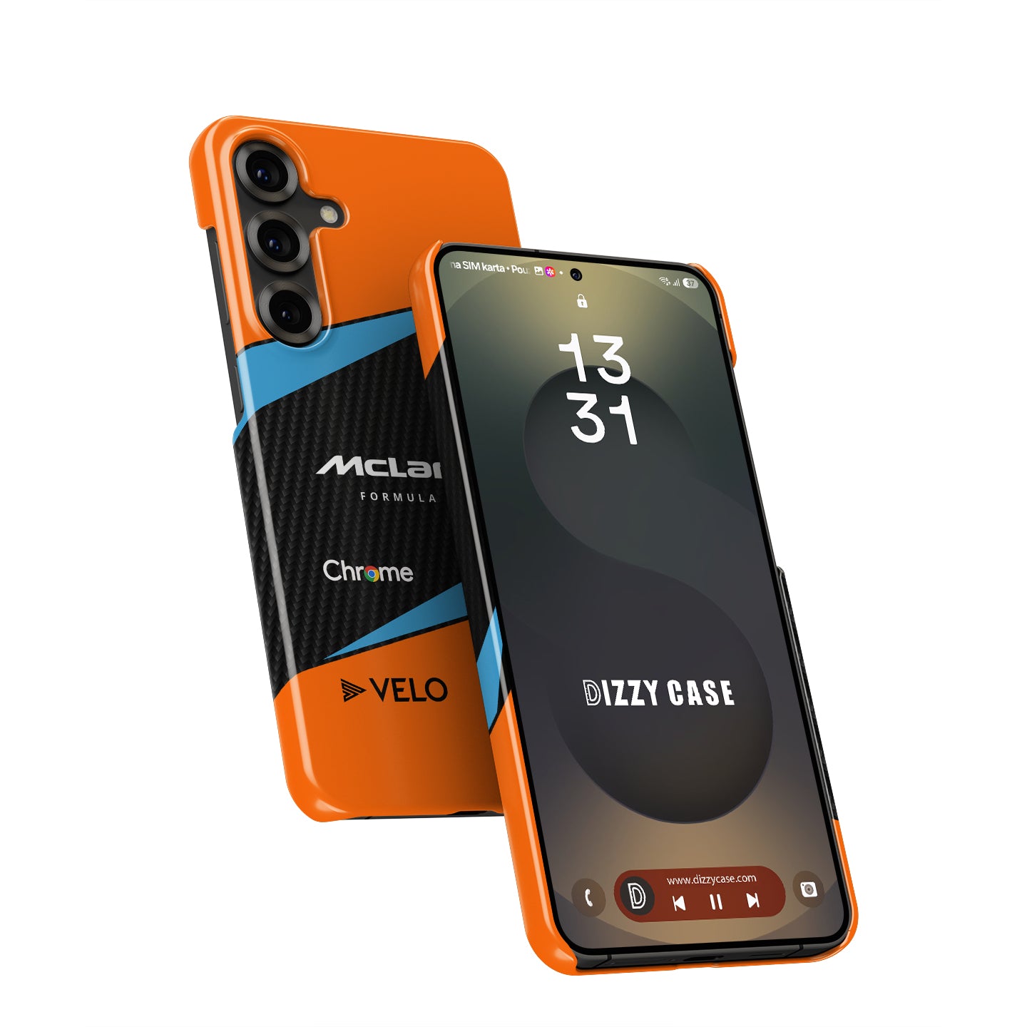 Iconic Piastri MCL60 Livery Case – Samsung-Compatible | DIZZY CASE