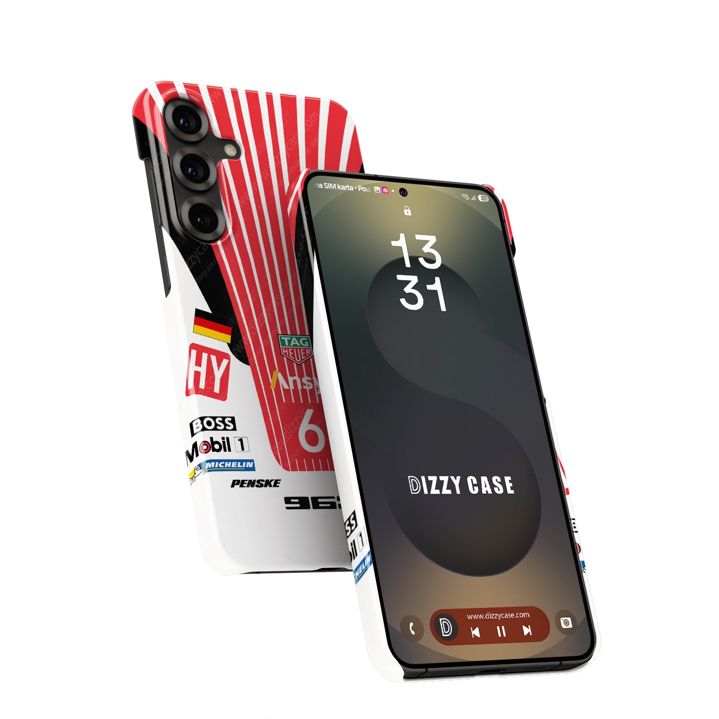 Porsche 963 LMDh No.6 Phone Case: Bold Racing Style & Protection