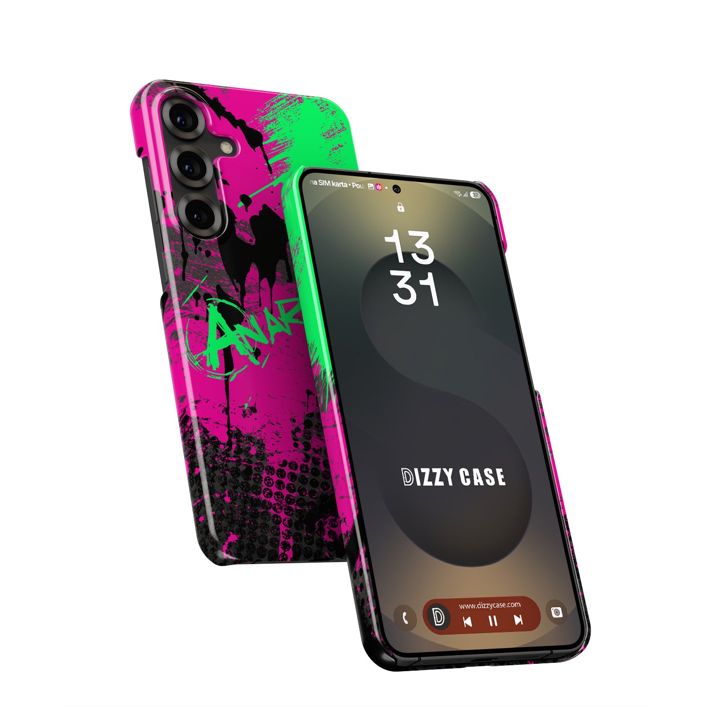 CS/CS2 Phone Case - AK-47 Neon Revolution Skin - Samsung Models