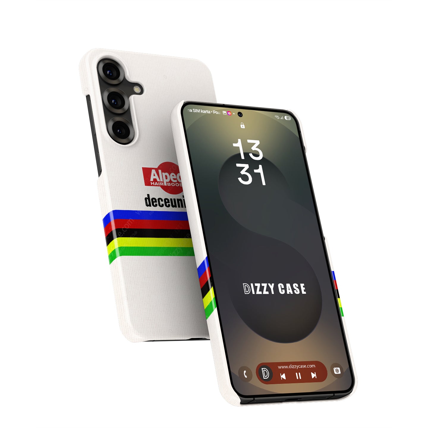 Celebrate Victory: Mathieu van der Poel 2024 World Champion Phone Case | DIZZY CASE